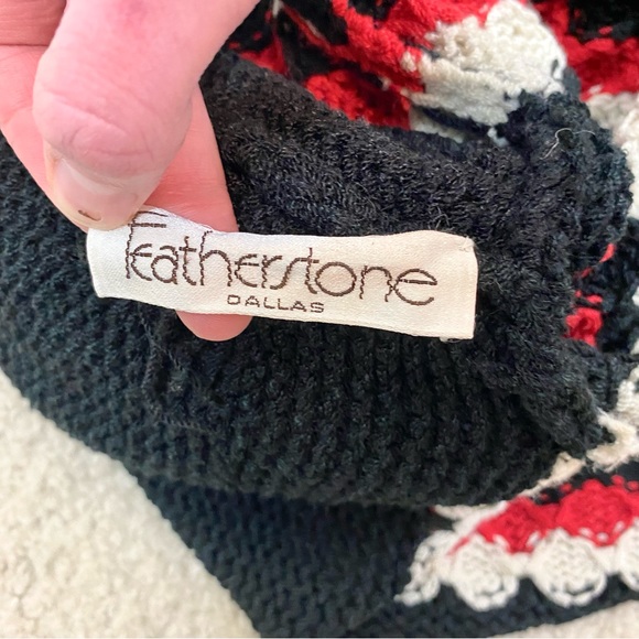 Vintage Featherstone Knit Mock Neck Sweater - Picture 8 of 8